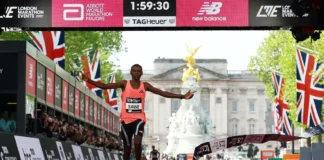 Queniano se torna primeiro atleta a correr maratona abaixo de 2 horas