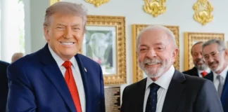 Lula deixa a Casa Branca após reunião com Trump
