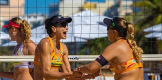 Carol e Rebecca estão na final do Circuito Mundial de vôlei de praia