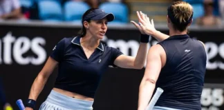 Dupla de Luisa Stefani vence estreia e avança à 2ª rodada do US Open